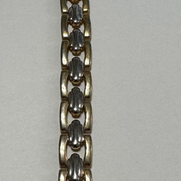 Gold & Silver Earring Bracelet TRIO - Picture 3 of 9